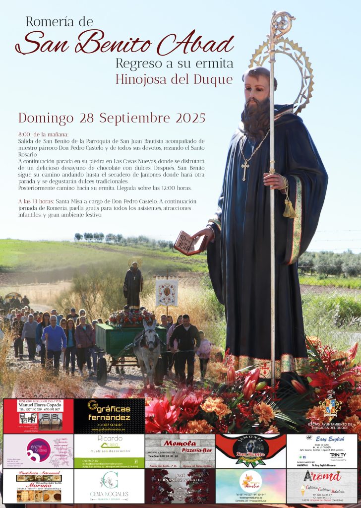 CARTEL ROMERIA SAN BENITO ABAD 2025