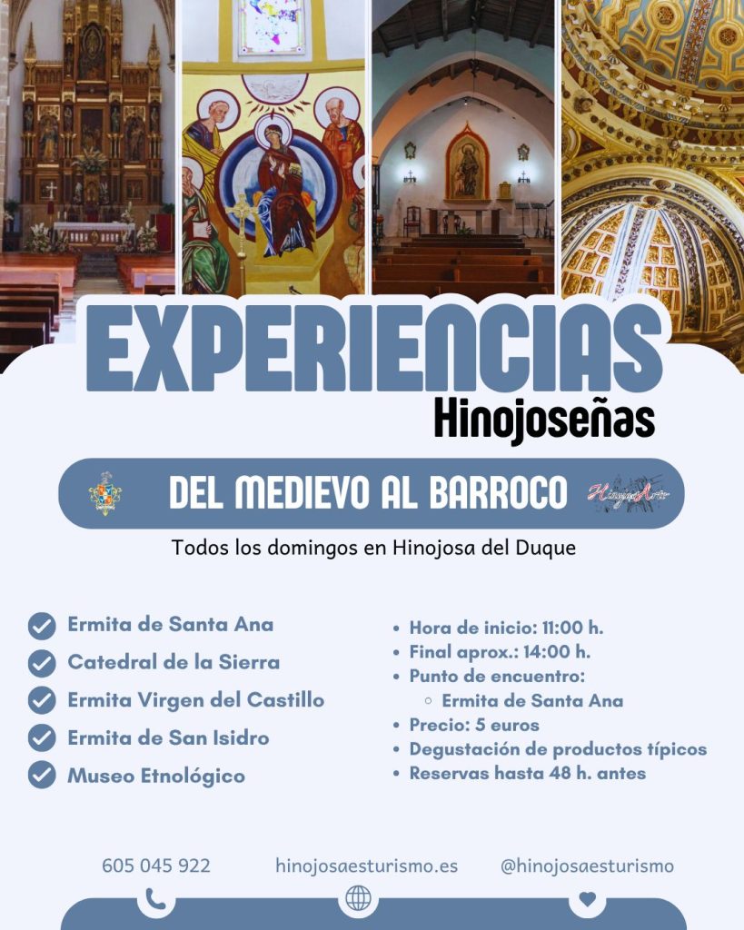 CARTEL EXPERIENCIAS HINOJOSEÑAS MEDIEVO