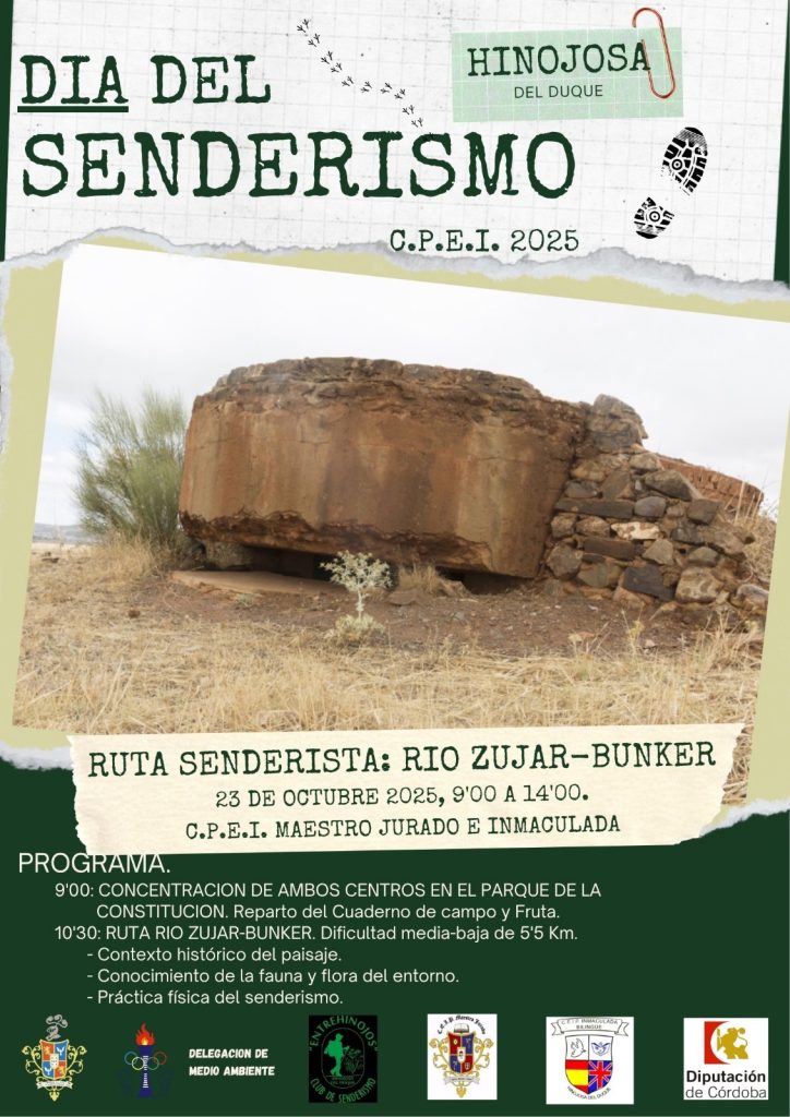 CARTEL RUTA SENDERISTA ZUJAR-BUNKER