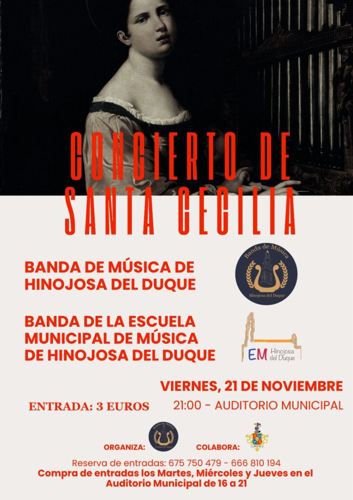 CARTEL CONCIERTO DE SANTA CECILIA 2025