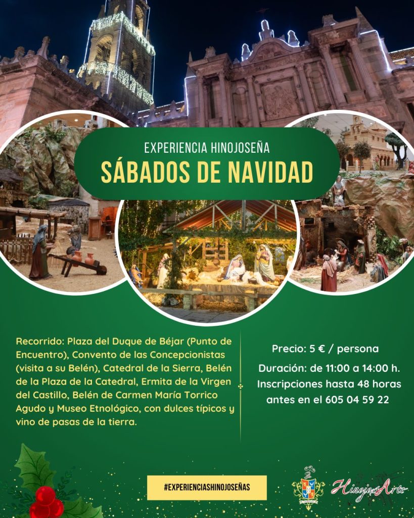 CARTEL EXPERIENCIAS NAVIDAD SABADO 2025