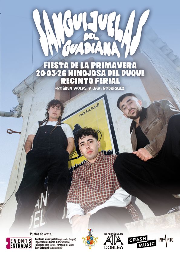 CARTEL SANGUIJUELAS DEL GUADIANA 2026